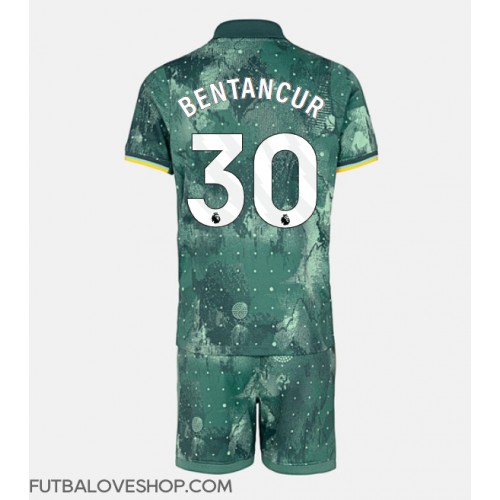 Dres Tottenham Hotspur Rodrigo Bentancur #30 Tretina pre deti 2024-25 Krátky Rukáv (+ trenírky)